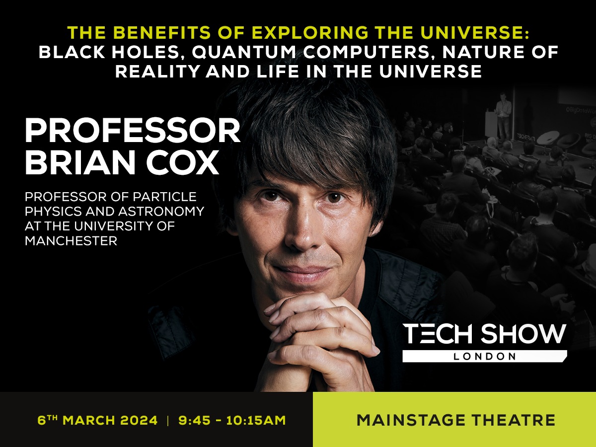 Professor Brian Cox banner